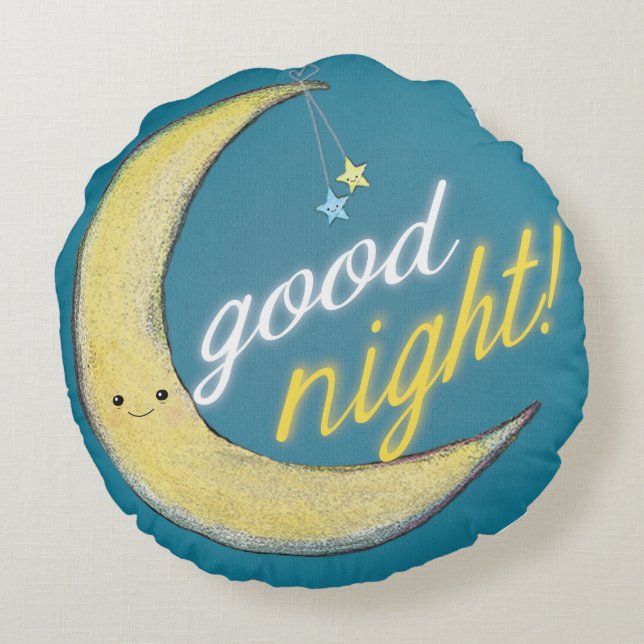 Goedemorgen, goedenavond omkeerbare rondreis rond kussen (Achterkant)