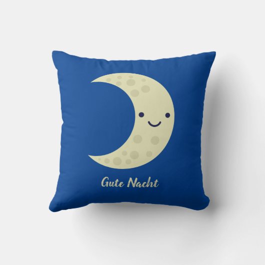 Goedemorgen goednacht in het Duits Kussen (Achterkant)