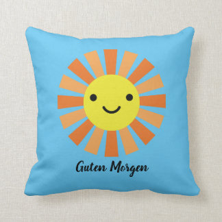 Goedemorgen goednacht in het Duits Kussen