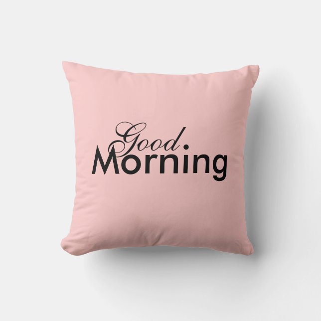 Goedemorgen, Good Night Kussens (Voorkant)