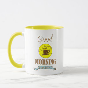 Goedemorgen grappige koffie drinker citaten mok