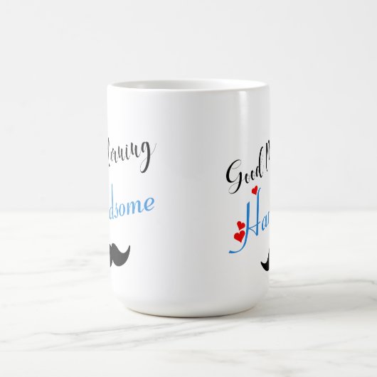 Goedemorgen, handige Mok voor morphing koffie (Midden)