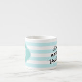 Goedemorgen, Handsome! Met strips en monogram Espresso Kop (Voorkant)