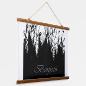 Goedemorgen Hangend Wandkleed (Gebogen)