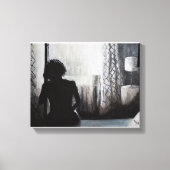 "Goedemorgen hartepijn" Canvas Afdruk (Voorkant)