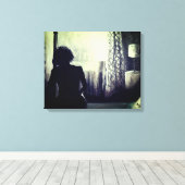 Goedemorgen Heartache - Canvas Print (Insitu (Houten vloer))
