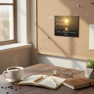 Goedemorgen hebben een bloedige dag briefkaart