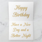 Goedemorgen hebben een zegen gelukkige dag bedankkaart (Binnen)