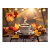 Goedemorgen herfst foto afdruk (Voorkant)