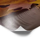 Goedemorgen herfst foto afdruk (Hoek)