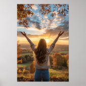 Goedemorgen Herfst Poster (Voorkant)