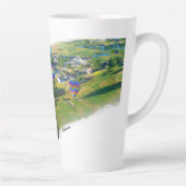 Goedemorgen heteluchtballonnen Latte Mok in kleur (Rechts)