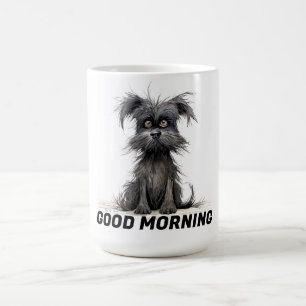 Goedemorgen hond koffiemok