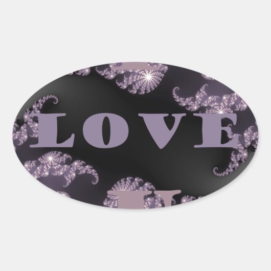 Goedemorgen, ik hou van je.png ovale sticker (Voorkant)