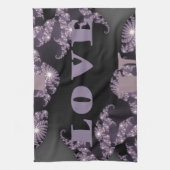 Goedemorgen, ik hou van je.png theedoek (Verticaal)