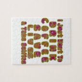 Goedemorgen, ik wil alleen maar koffie Drinken met Legpuzzel (Horizontaal)