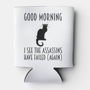 Goedemorgen, ik zie dat de Assassins zijn mislukt Blikjeskoeler