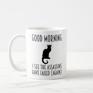 Goedemorgen, ik zie dat de Assassins zijn mislukt Koffiemok