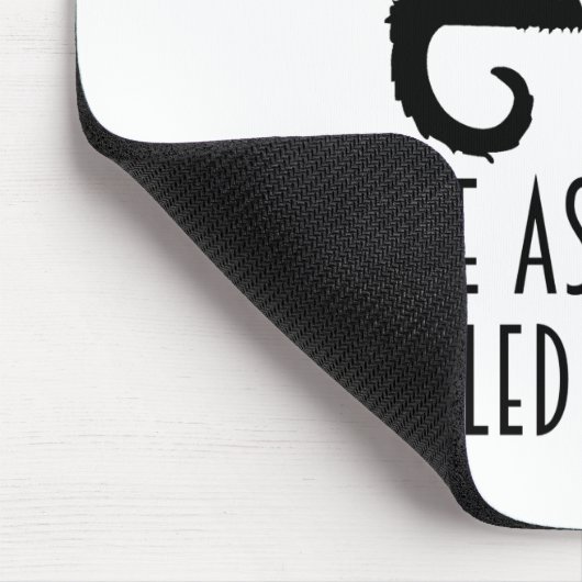 Goedemorgen, ik zie dat de Assassins zijn mislukt Muismat (Hoek)