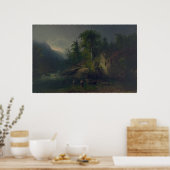 Goedemorgen in de Adirondacks Poster (Keuken)