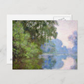 Goedemorgen in de buurt van Giverny Claude Monet Briefkaart (Voorkant / Achterkant)