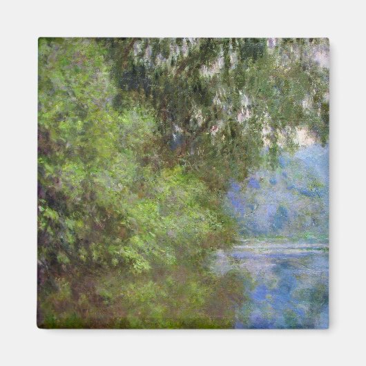 Goedemorgen in de buurt van Giverny Claude Monet Magneet (Voorkant)