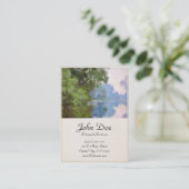 Goedemorgen in de buurt van Giverny Claude Monet Visitekaartje (Staand voorkant)