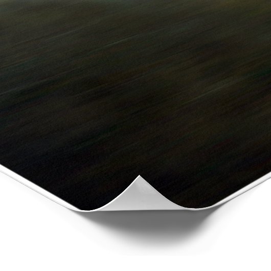 "Goedemorgen in de vallei" Poster (Hoek)