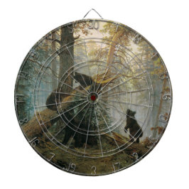 Goedemorgen in een Pijnbos (Beren in de Bossen) Dartbord