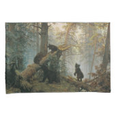 Goedemorgen in een Pijnbos (Beren in de Bossen) Kussensloop (Voorkant-Rechts)