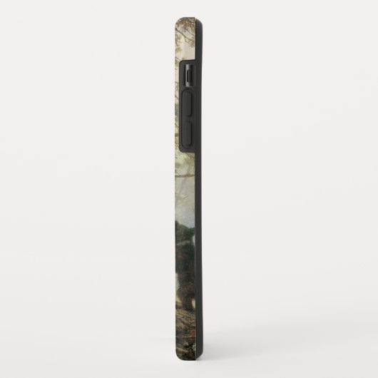 Goedemorgen in een pine bos Case-Mate iPhone case (Achterkant/links)