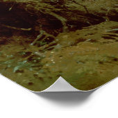 Goedemorgen in een Pine Forest, 1889 Poster (Hoek)