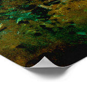 Goedemorgen in een Pine Forest Beer met Cubs Shish Poster (Hoek)