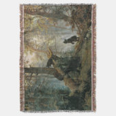 Goedemorgen in een Pine Forest Deken (Voorkant Verticaal)