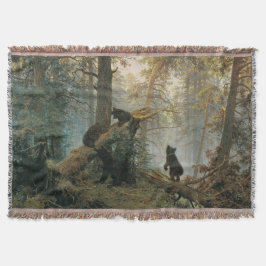 Goedemorgen in een Pine Forest Deken