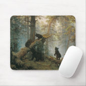 Goedemorgen in een Pine Forest Muismat (Met muis)
