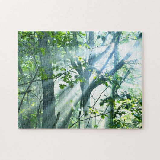 Goedemorgen in het bos legpuzzel (Horizontaal)