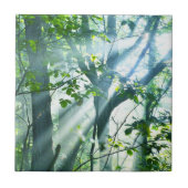 Goedemorgen in het bos tegeltje (Voorkant)