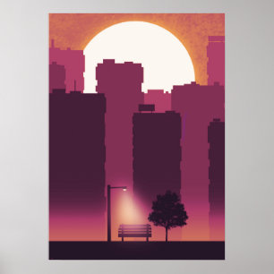 Goedemorgen in het City Poster