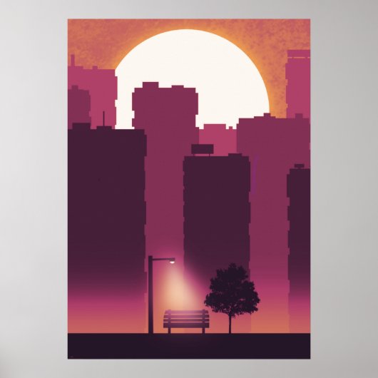 Goedemorgen in het City Poster (Voorkant)