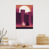 Goedemorgen in het City Poster (Keuken)