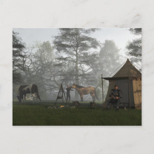 Goedemorgen in het kamp van de Knachten Briefkaart