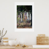 Goedemorgen in het park Parijs Poster (Keuken)