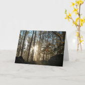 Goedemorgen in Pennsylvania Bossen Kaart (Gele Bloem)