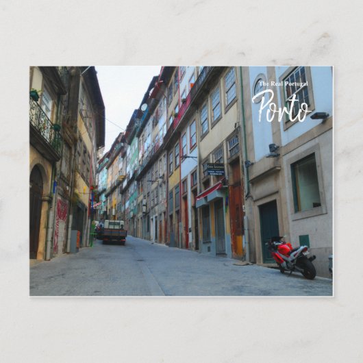 Goedemorgen in Porto - Het echte Portugal Briefkaart (Voorkant)