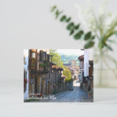 Goedemorgen in Santillana del Mar - Het echte Span Briefkaart (Staand voorkant)