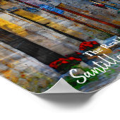 Goedemorgen in Santillana del Mar - Het echte Span Poster (Hoek)