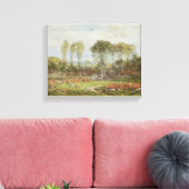 Goedemorgen in september door Dwight William Tryon Canvas Afdruk (Insitu (Woonkamer))