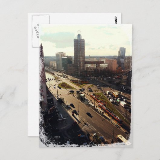 Goedemorgen in Warschau Briefkaart (Voorkant / Achterkant)