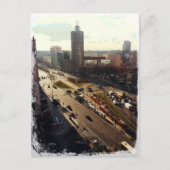 Goedemorgen in Warschau Briefkaart (Voorkant)